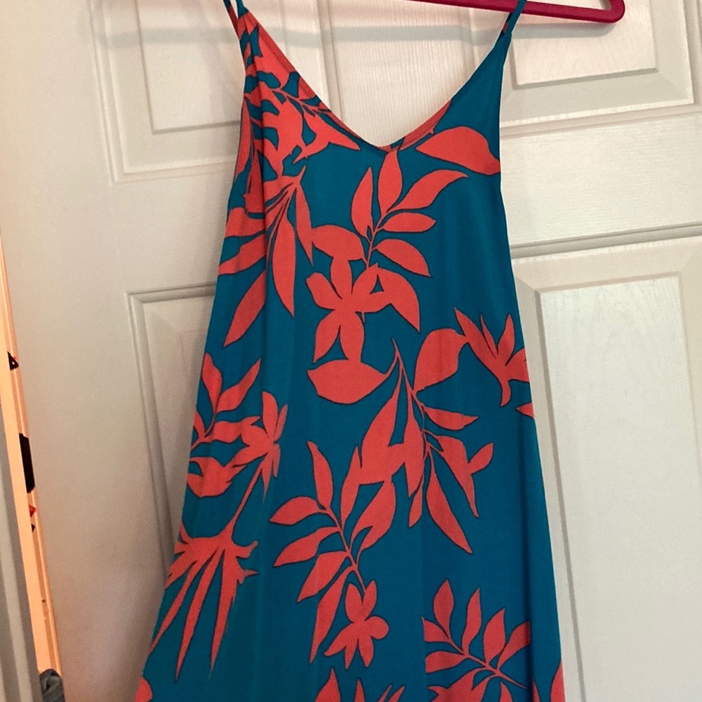 Old Navy Sz M Tropical Maxi Dress 🌺